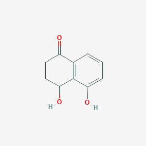 molecular formula C10H10O3 B12378949 4,5-Dihydroxy-1-tetralone CAS No. 19638-58-5