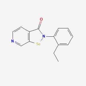 molecular formula C14H12N2OSe B12378951 SARS-CoV-2-IN-68 