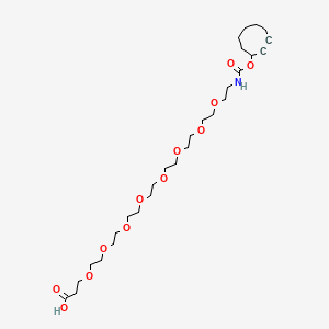 molecular formula C28H49NO12 B12378963 Sco-peg8-cooh 