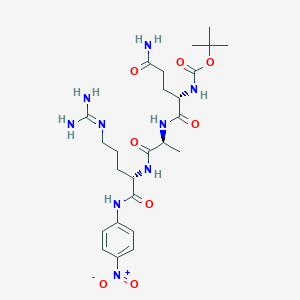 molecular formula C25H39N9O8 B12379020 Boc-QAR-pNA 