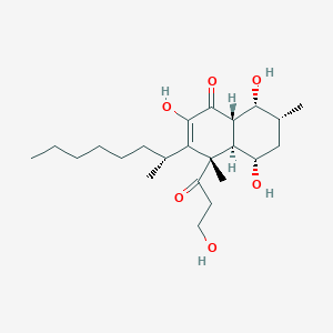 molecular formula C23H38O6 B1237903 Australifunginol 