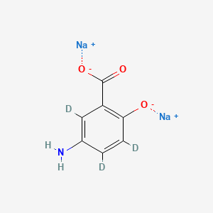 5-Aminosalicylic acid-d3 (disodium)