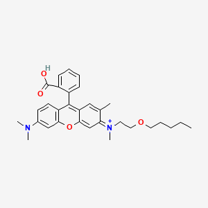 molecular formula C31H37N2O4+ B12379048 2-Me PeER 