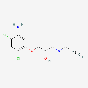 molecular formula C13H16Cl2N2O2 B12379049 Maoa-IN-1 