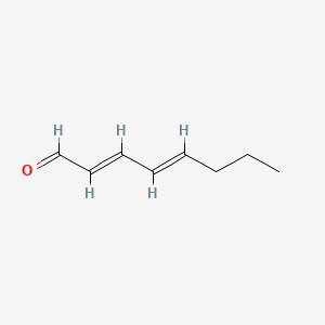 molecular formula C8H12O B1237909 2,4-辛二烯醛 CAS No. 5577-44-6