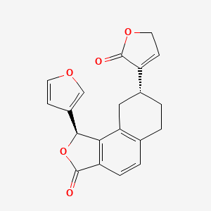 molecular formula C20H16O5 B12379093 3-epi-Tilifodiolide 