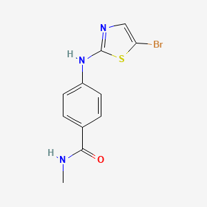 4-[(5-Bromo-1,3-Thiazol-2-Yl)amino]-N-Methylbenzamide