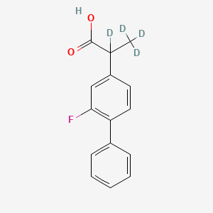 molecular formula C15H13FO2 B12379171 Flurbiprofen-D4 