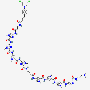 molecular formula C71H88Cl2N24O11 B12379241 Runx-IN-2 