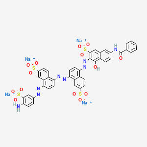 molecular formula C43H26N8Na4O14S4 B12379252 Direct Blue 85 