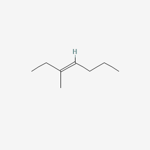 molecular formula C8H16 B1237926 3-Heptene, 3-methyl- CAS No. 7300-03-0