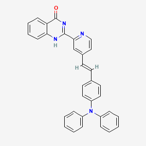 molecular formula C33H24N4O B12379275 QPy-TPA 