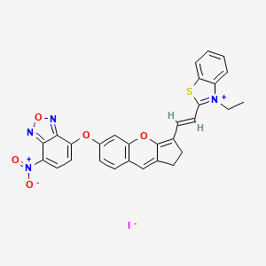 molecular formula C29H21IN4O5S B12379277 TZ-Nbd 