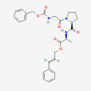 Cbz-Gly-Pro-Ala-O-cinnamyl