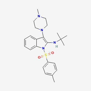 molecular formula C24H32N4O2S B12379377 NOD1 antagonist-1 