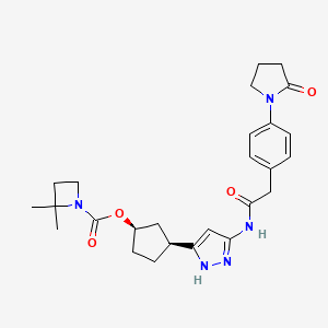 molecular formula C26H33N5O4 B12379385 Cdk2/mdm2-IN-1 