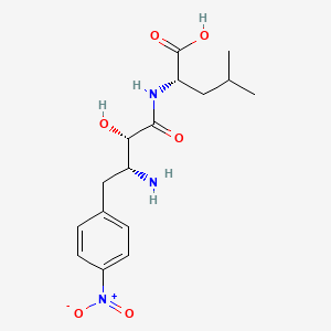 molecular formula C16H23N3O6 B1237940 Nitrobestatin 