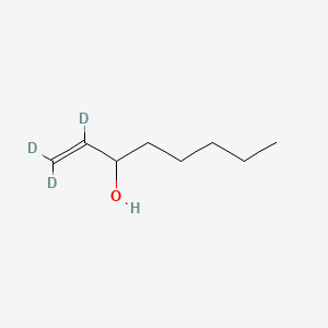 molecular formula C8H16O B12379434 Oct-1-en-3-ol-d3 