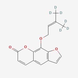 molecular formula C16H14O4 B12379444 Imperatorin-d6 