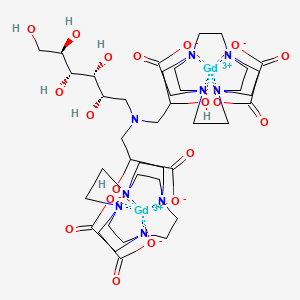 molecular formula C40H69Gd2N9O19 B12379472 Digadoglucitol 