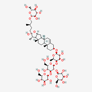 molecular formula C57H94O29 B12379473 Polyfuroside 