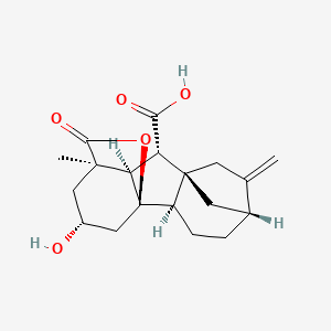 molecular formula C19H24O5 B1237949 Gibberellin A51 