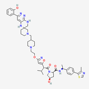 molecular formula C49H62N10O6S B12379529 PROTAC SMARCA2 degrader-1 