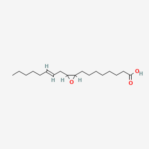 molecular formula C18H32O3 B1237953 9,10-Epoxy-12-octadecenoic acid CAS No. 65167-83-1
