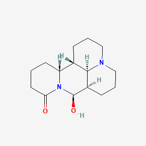 molecular formula C15H24N2O2 B12379541 17-Hydroxyneomatrine 