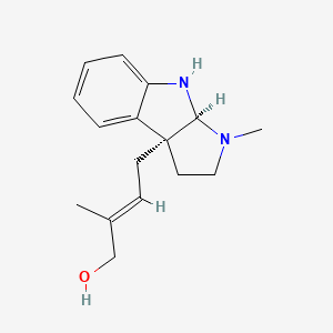 molecular formula C16H22N2O B1237963 假弗里纳明醇 