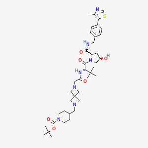 molecular formula C40H59N7O6S B12379647 E3 Ligase Ligand-linker Conjugate 103 