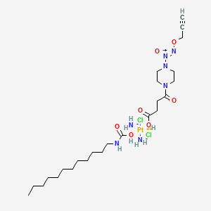 molecular formula C24H47Cl2N7O7Pt B12379685 anti-TNBC agent-5 