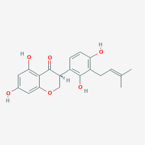 molecular formula C20H20O6 B12379717 (S)-Licoisoflavone A 