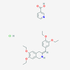 molecular formula C30H37ClN2O6 B1237972 Nicospan CAS No. 99390-77-9