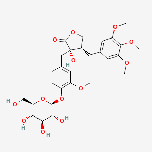 molecular formula C28H36O13 B12379725 5-Methoxytracheloside 