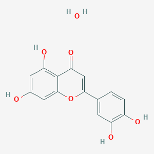 molecular formula C15H12O7 B12379788 Luteolin monohydrate CAS No. 6113-16-2