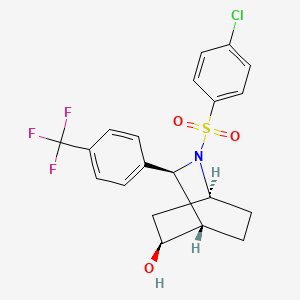 molecular formula C20H19ClF3NO3S B12379825 Psen1-IN-1 