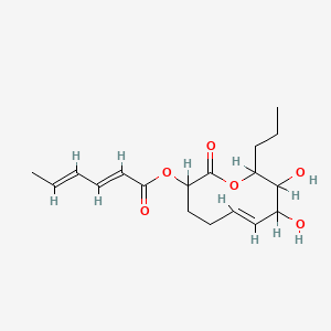 molecular formula C18H26O6 B1237983 Pinolidoxin CAS No. 152985-39-2