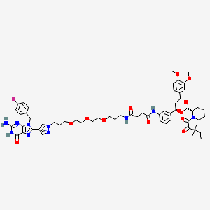 molecular formula C59H75FN10O12 B12379836 Autac2-2G 