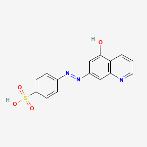 molecular formula C15H11N3O4S B12379844 Antibacterial agent 165 