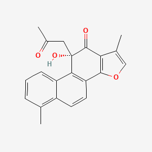 molecular formula C21H18O4 B12379845 Dehydrodanshenol A 