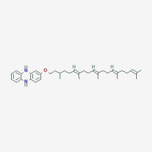 molecular formula C37H52N2O B1237985 Dihydromethanophenazine 