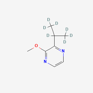 molecular formula C8H12N2O B12379855 2-Isopropyl-3-methoxypyrazine-d7 