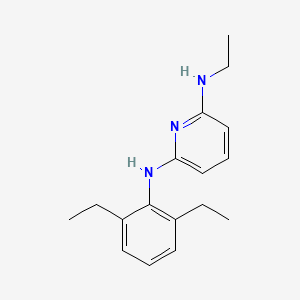 molecular formula C17H23N3 B12379902 PptT-IN-4 