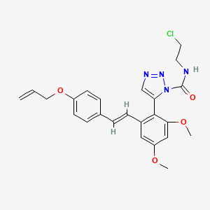 molecular formula C24H25ClN4O4 B12379909 Anti-inflammatory agent 66 