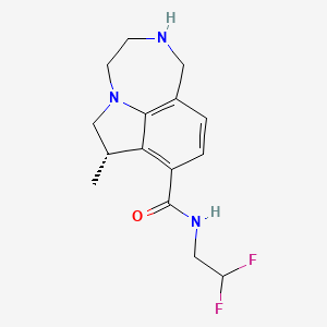 molecular formula C15H19F2N3O B12379947 (S)-Bexicaserin 