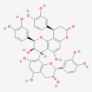 molecular formula C39H32O15 B12379990 cinchonain IIa 