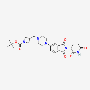 molecular formula C26H33N5O6 B12379995 E3 Ligase Ligand-linker Conjugate 28 