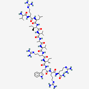 molecular formula C71H126N26O12 B12380060 Innate defense regulator 1018 