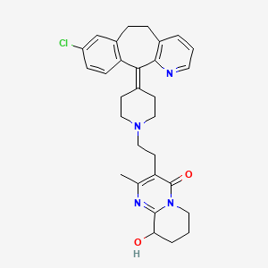 molecular formula C30H33ClN4O2 B12380069 5-HT2A antagonist 2 